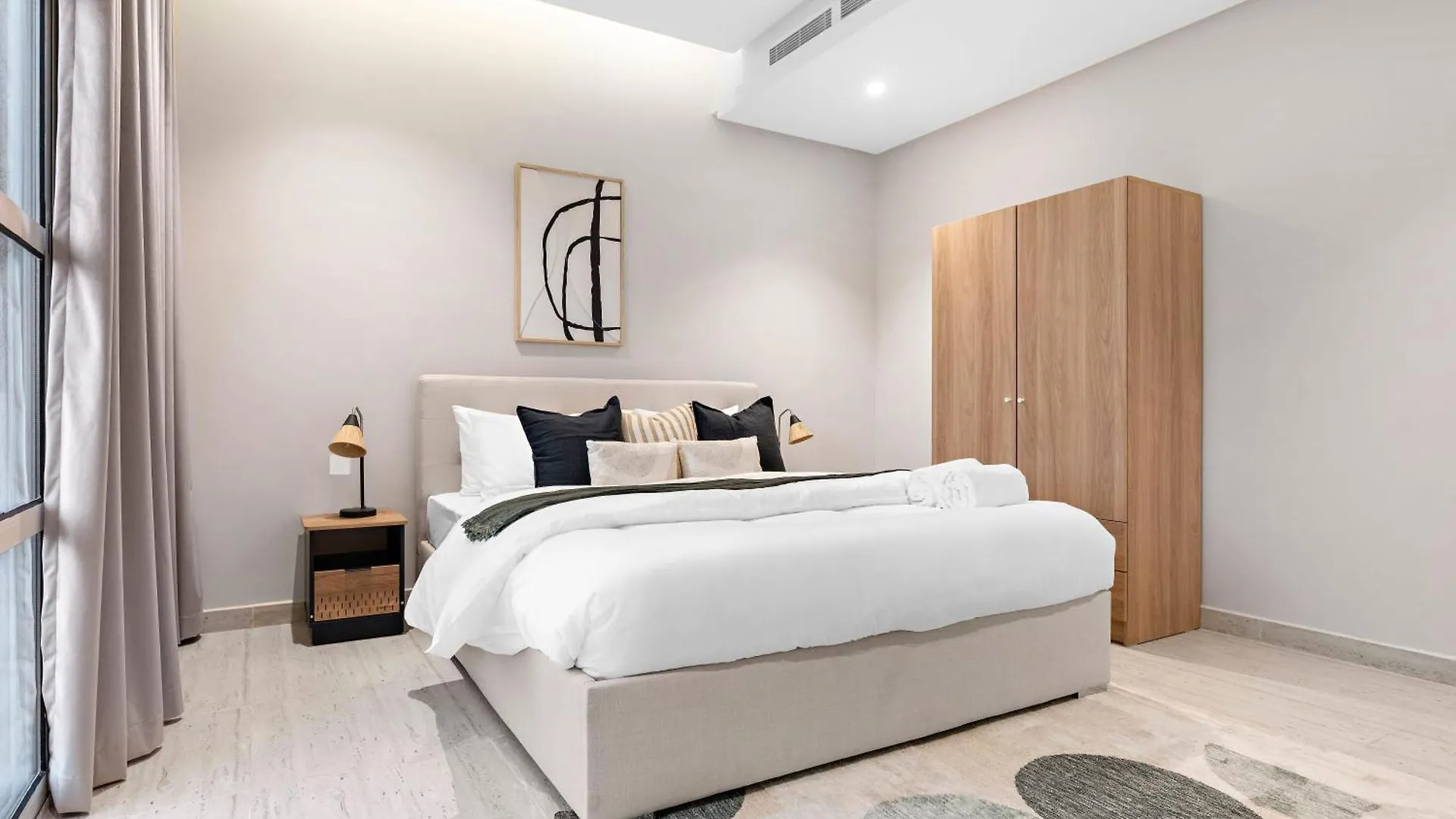 Newly Launched Chic 2Bdr And Study Room At King Salman Neighborhood - O Riyadh Apartment